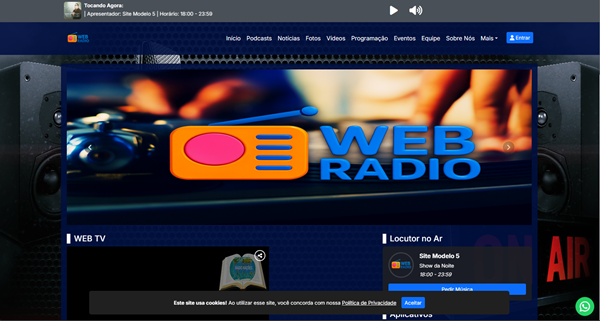 Site Modelo 5